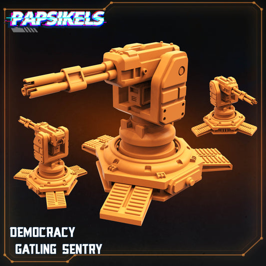 Democracy Gatling Sentry