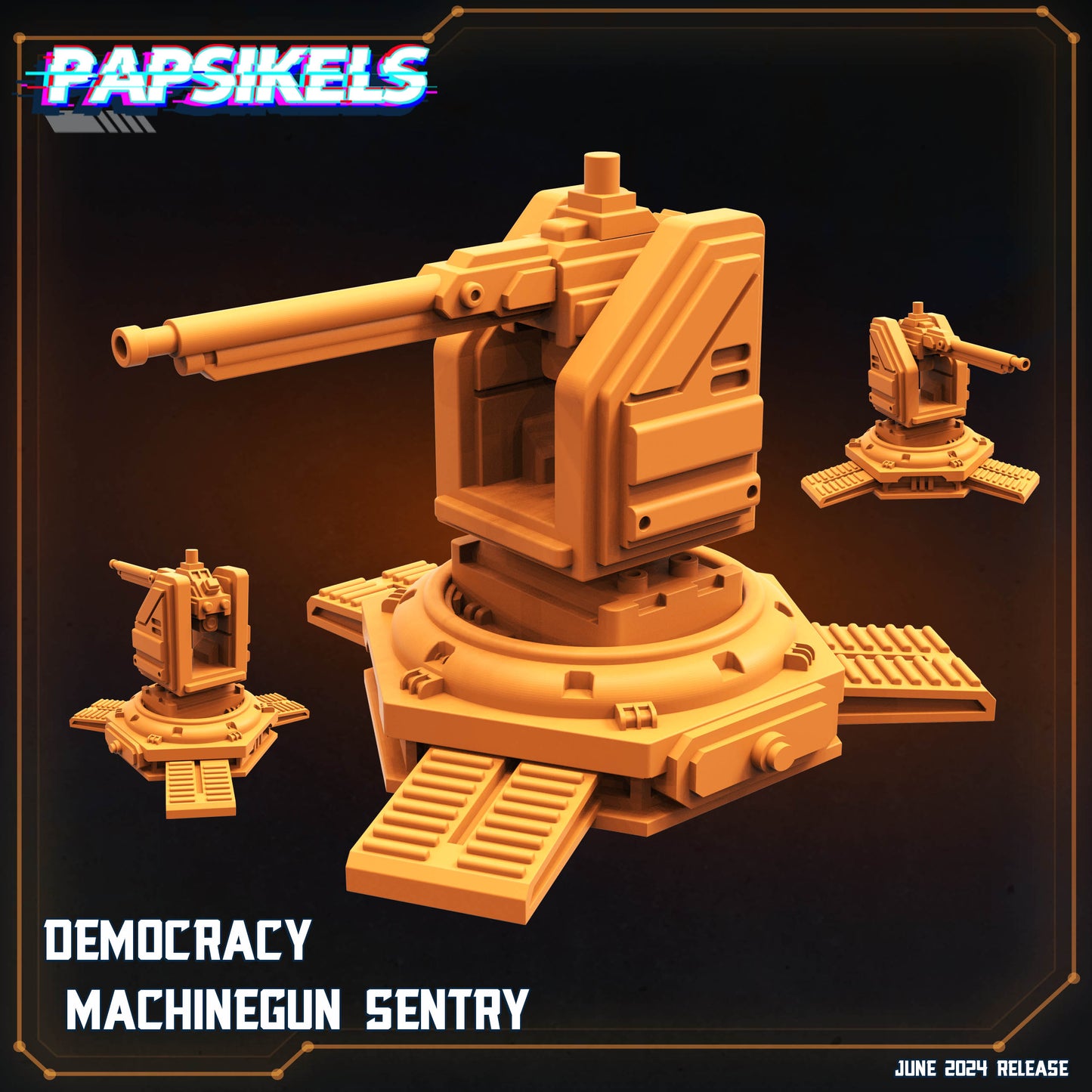 Democracy Machinegun Sentry