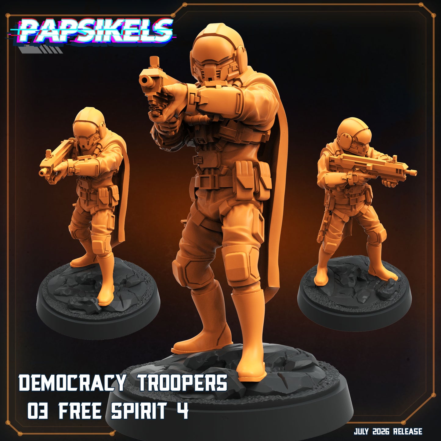 Democracy Troopers 03 Free Spirits