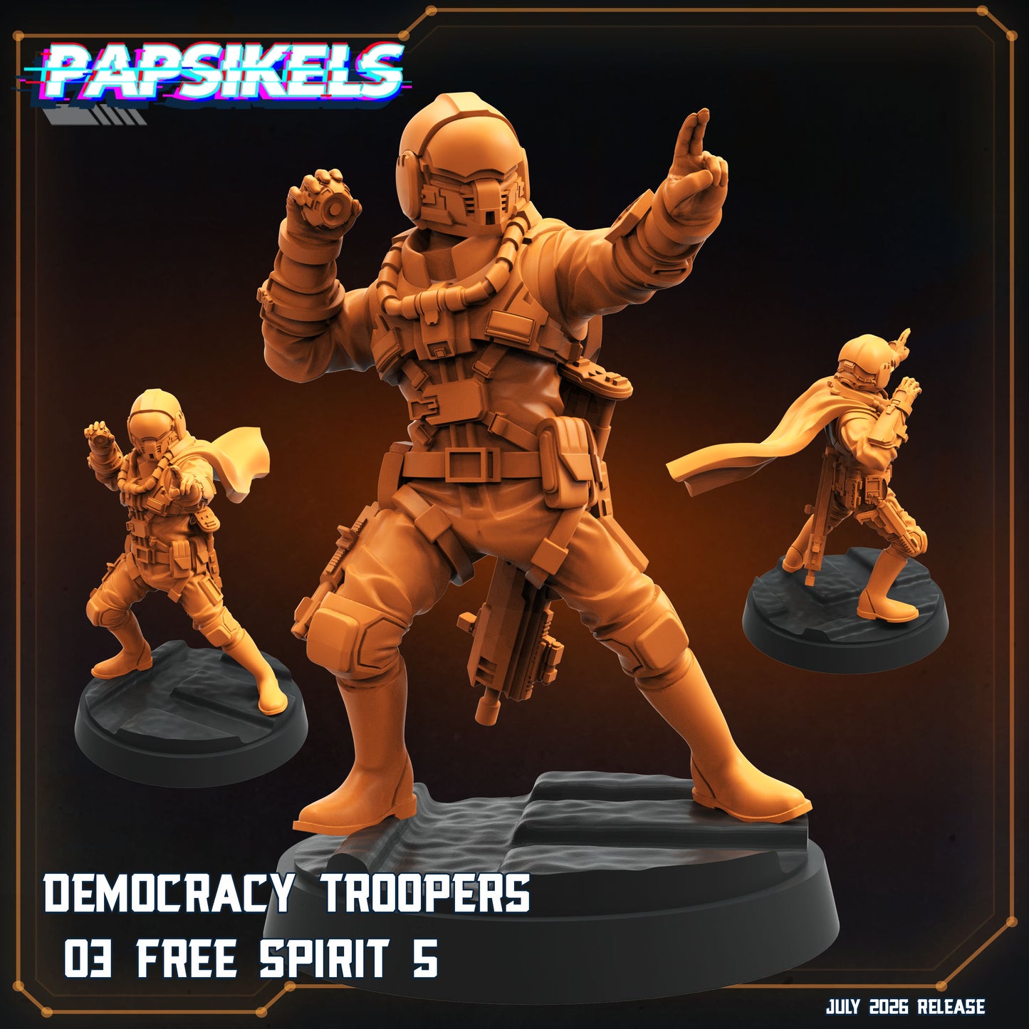 Democracy Troopers 03 Free Spirits