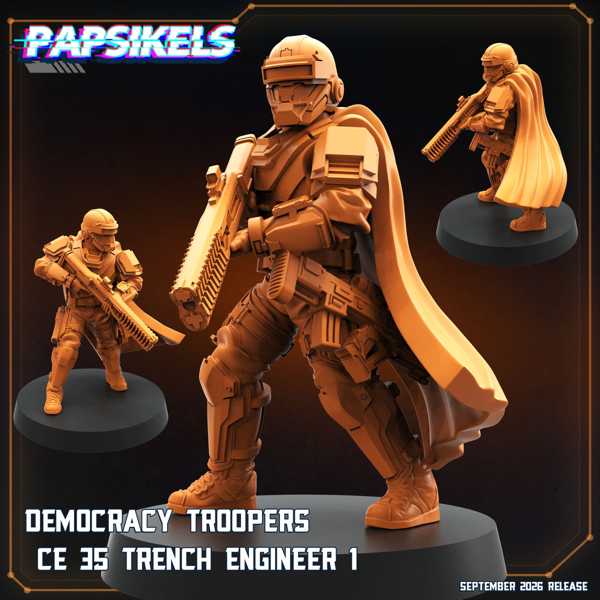 Democracy Troopers CE35 Trench Engineers