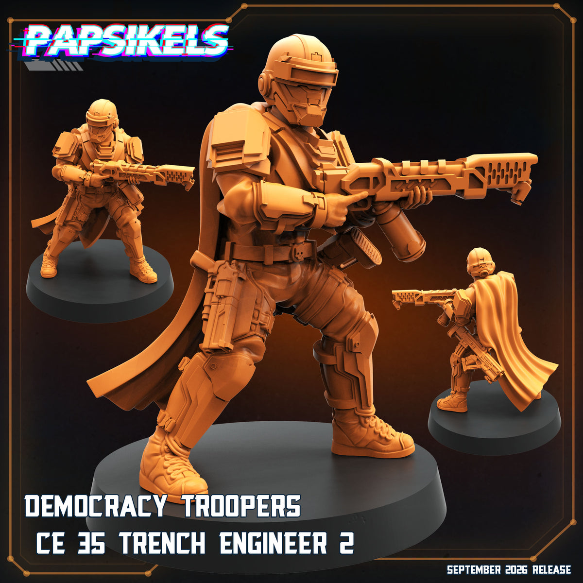 Democracy Troopers CE35 Trench Engineers