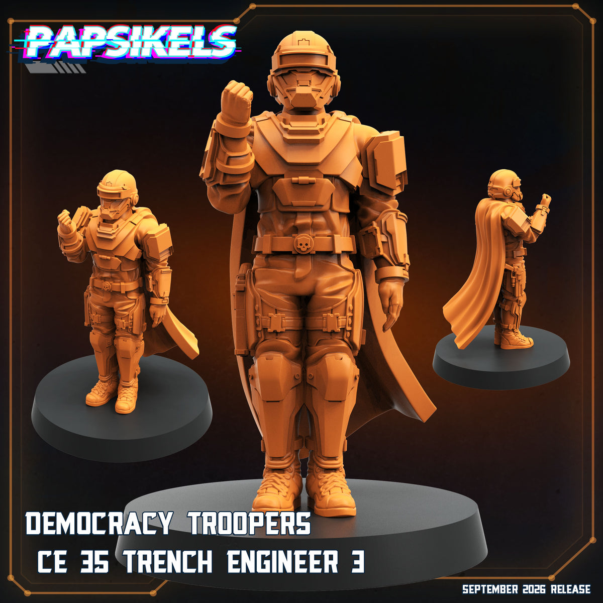 Democracy Troopers CE35 Trench Engineers