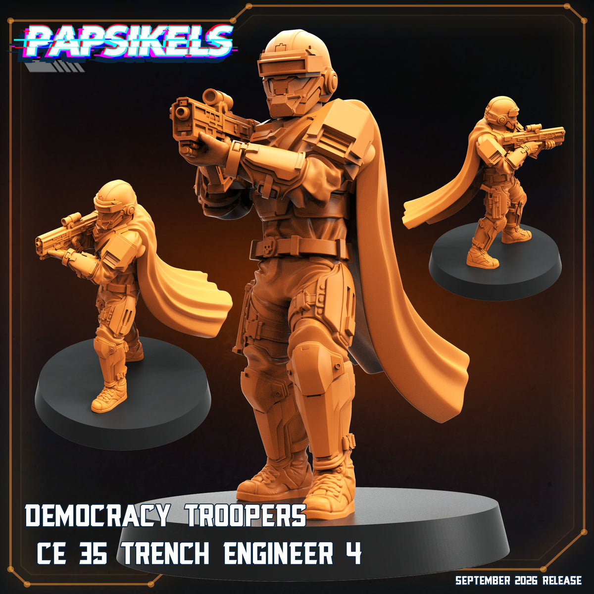 Democracy Troopers CE35 Trench Engineers