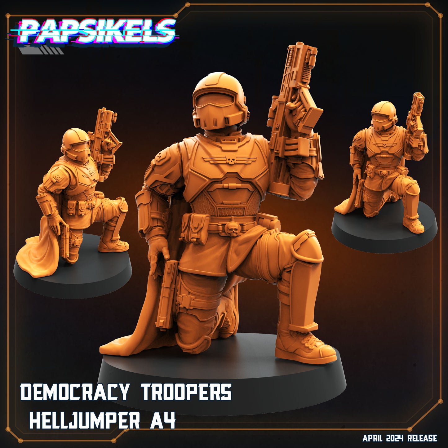 Democracy Troopers HellJumper (5 variantes)