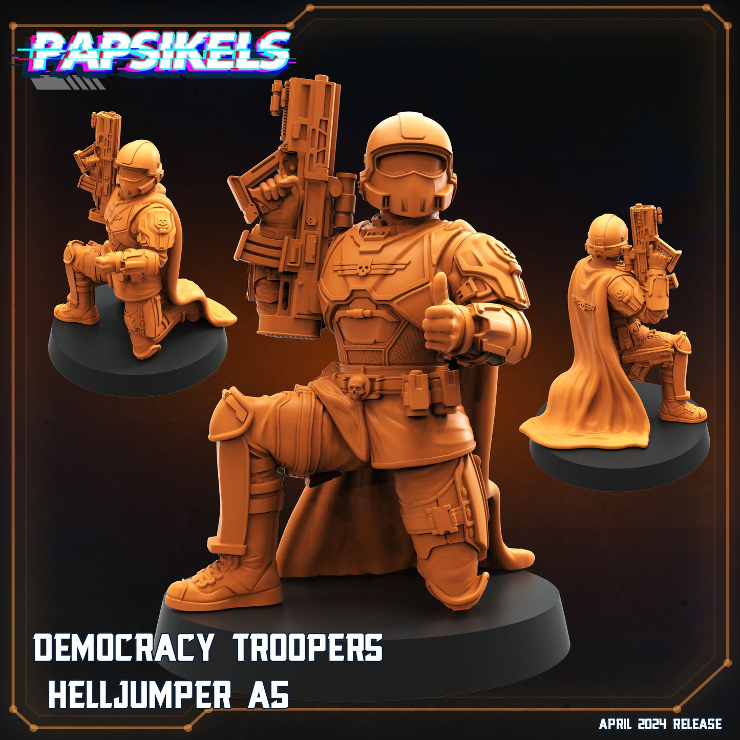Democracy Troopers HellJumper (5 variantes)