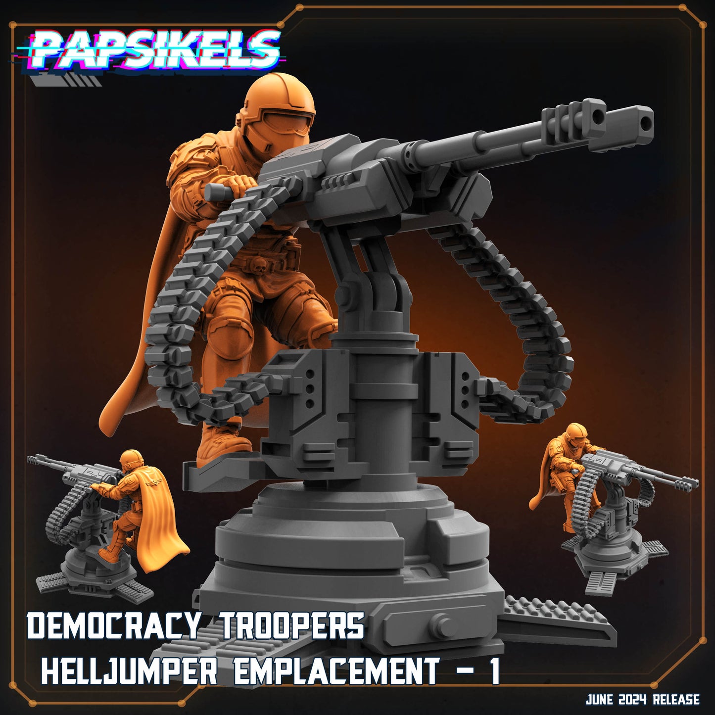 Democracy Troopers Helljumper Emplacement