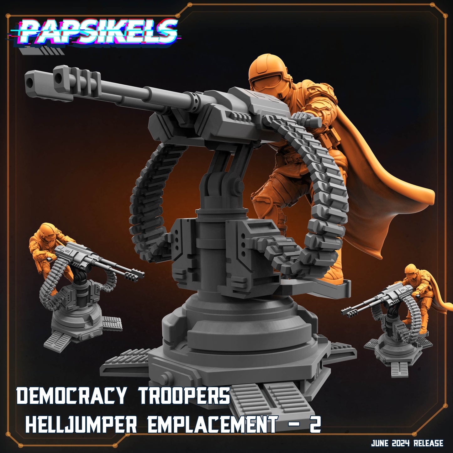 Democracy Troopers Helljumper Emplacement