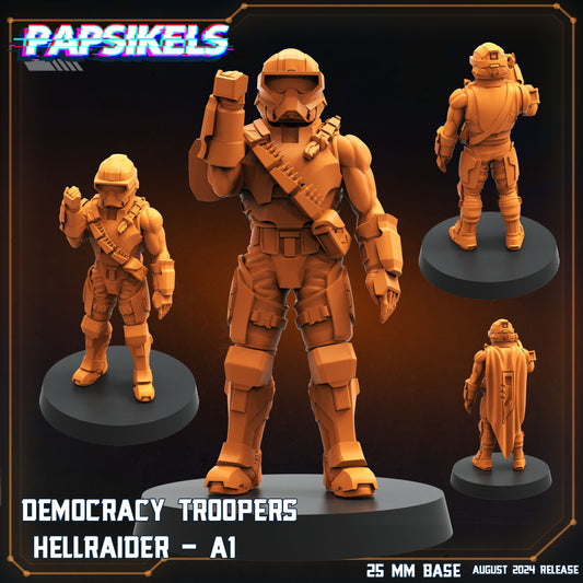 Democracy Troopers HellRaiders (6 modelos)