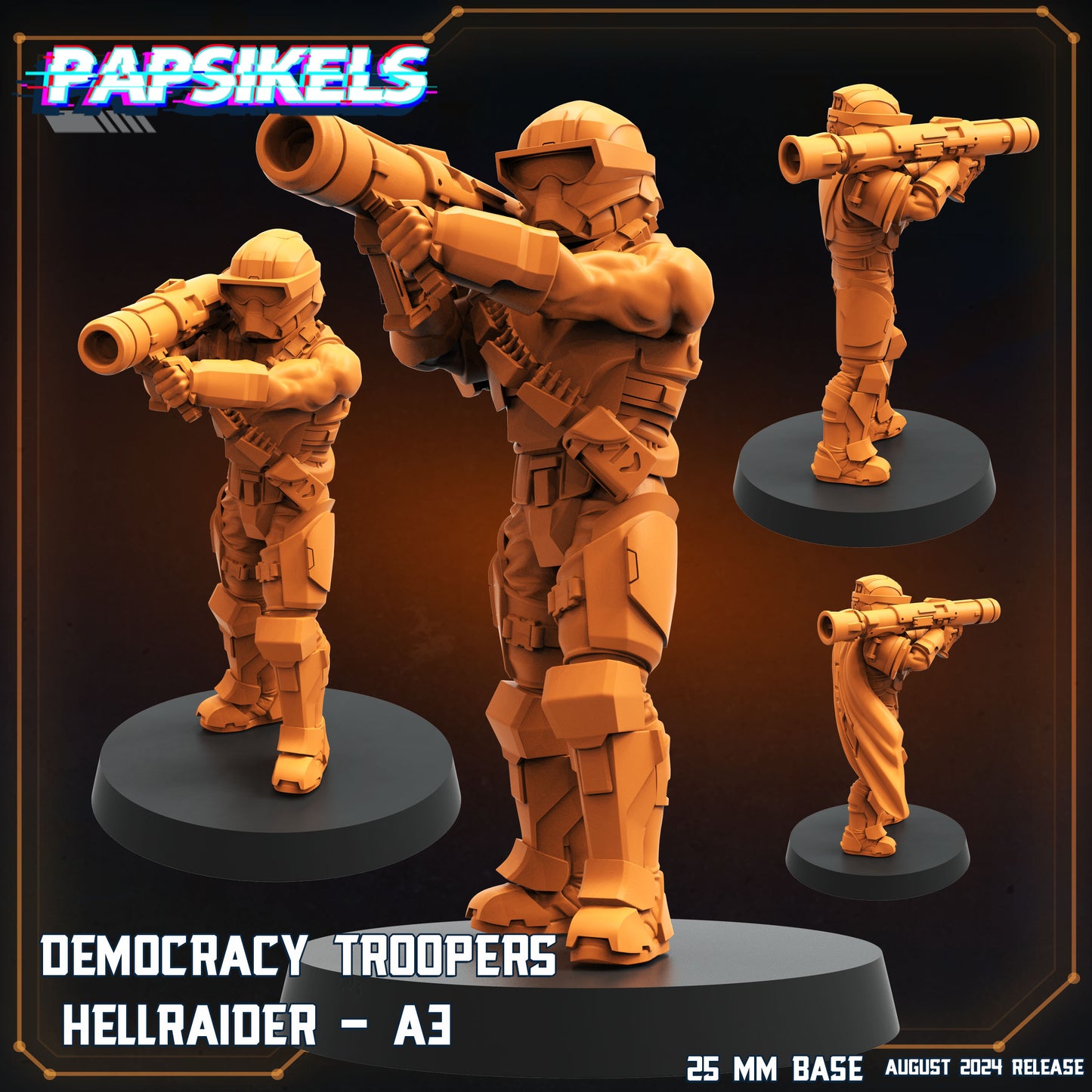 Democracy Troopers HellRaiders (6 modelos)