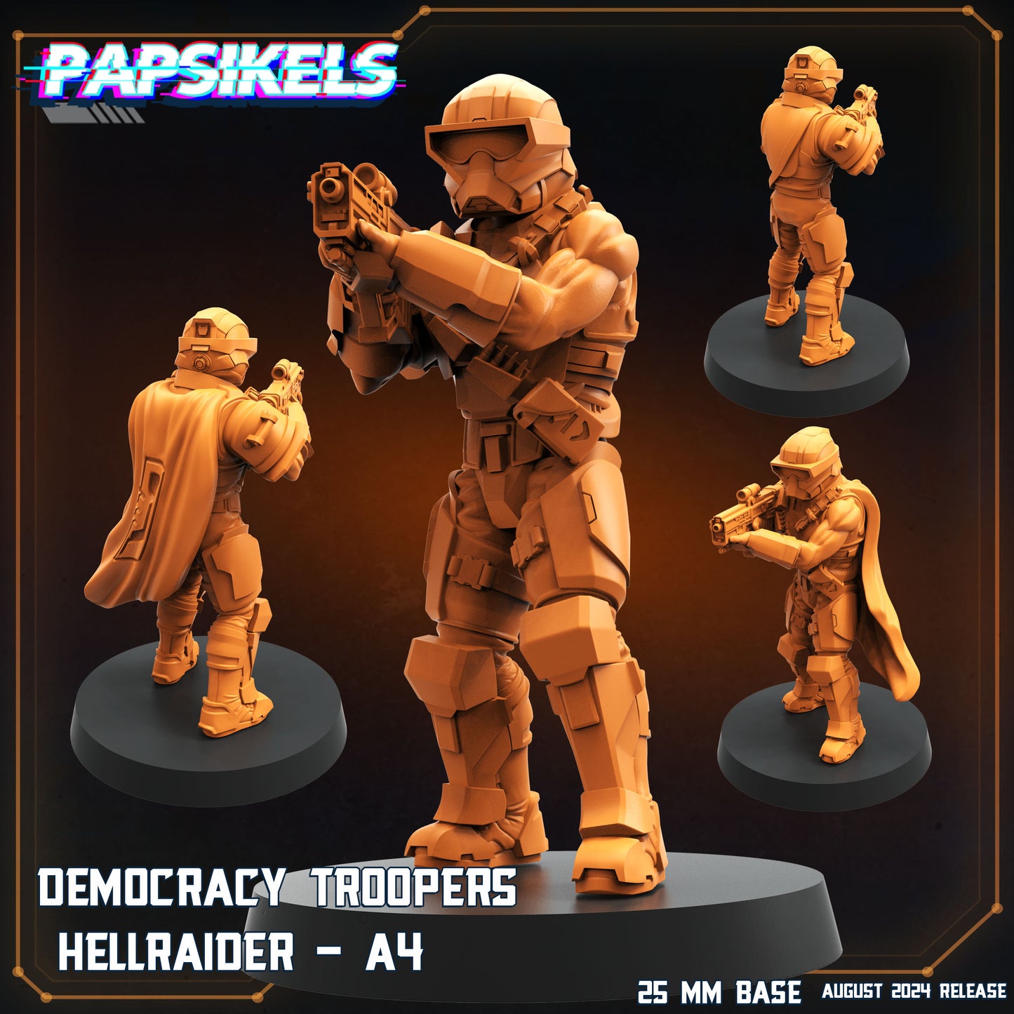 Democracy Troopers HellRaiders (6 modelos)