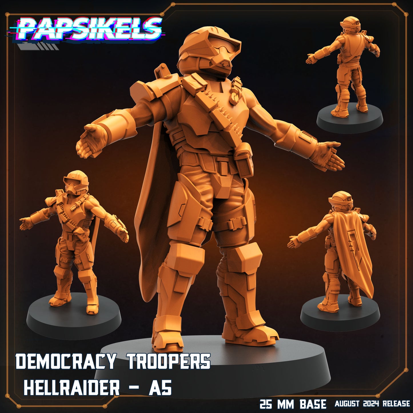 Democracy Troopers HellRaiders (6 modelos)