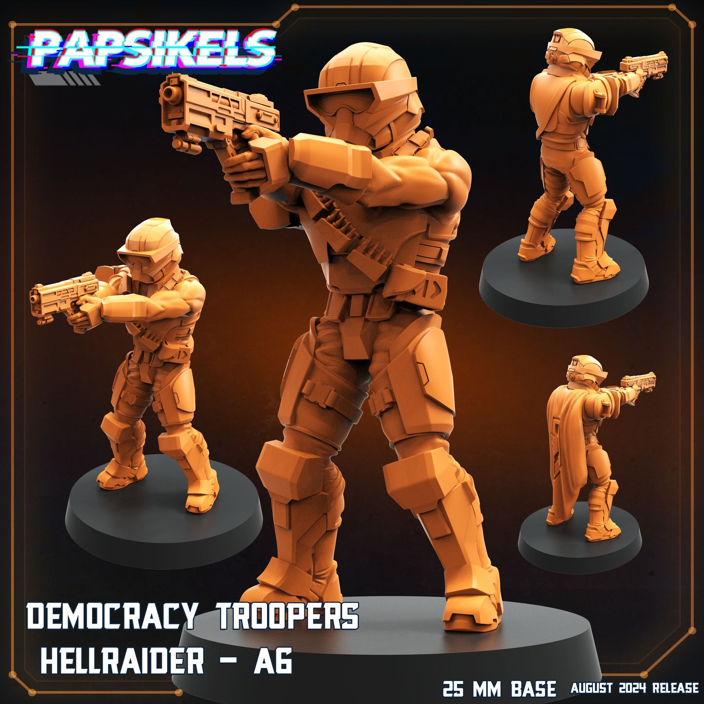 Democracy Troopers HellRaiders (6 modelos)