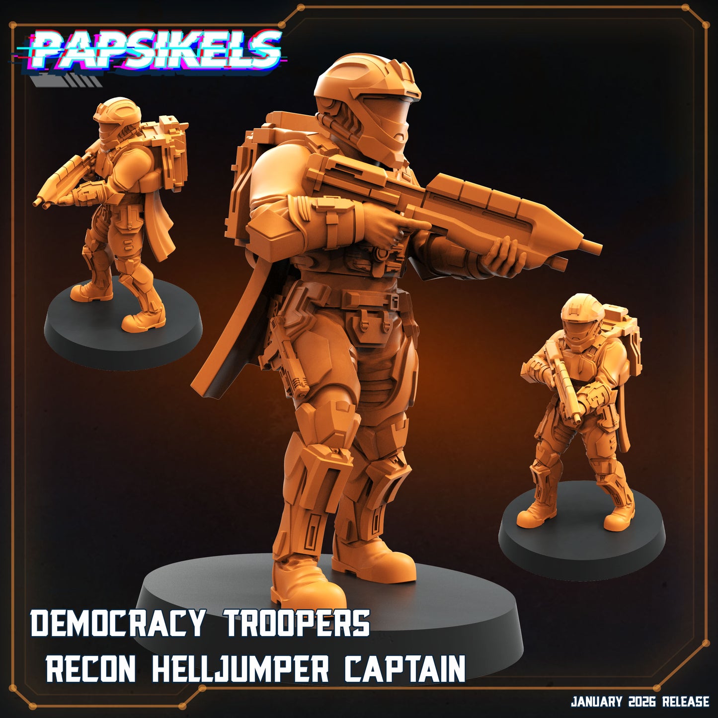 Democracy Trooper Recon Helljumper