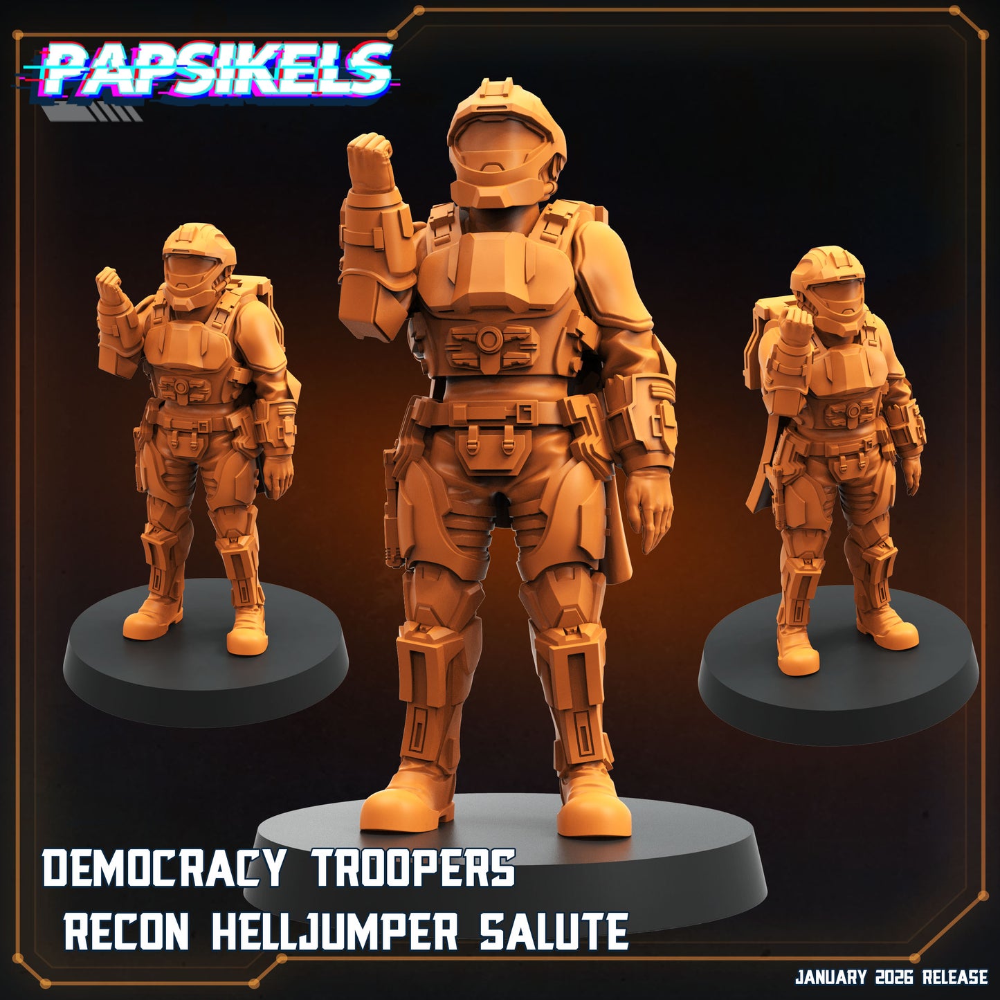 Democracy Trooper Recon Helljumper
