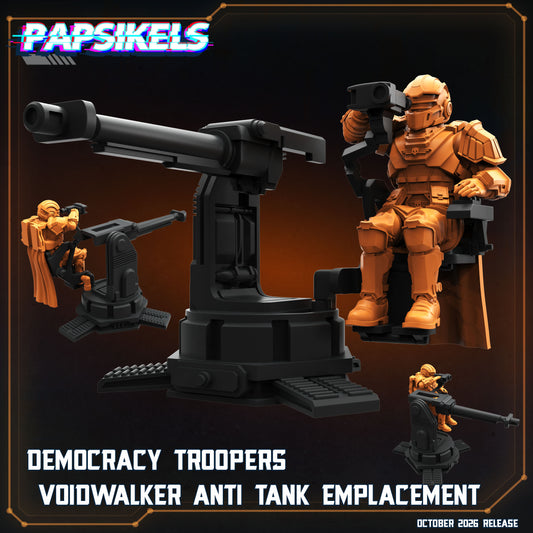 Democracy Troopers Voidwalker Anti Tank Emplacement