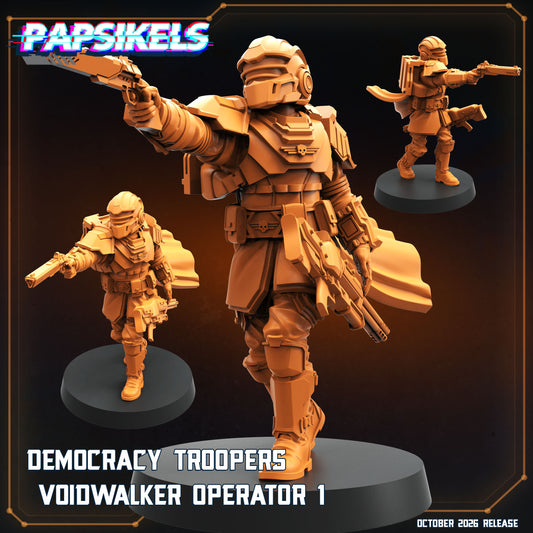 Democracy Troopers Voidwalker Operators