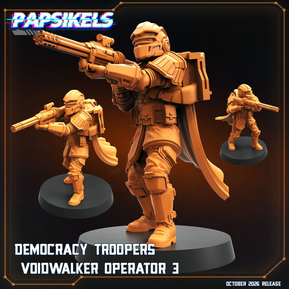Democracy Troopers Voidwalker Operators