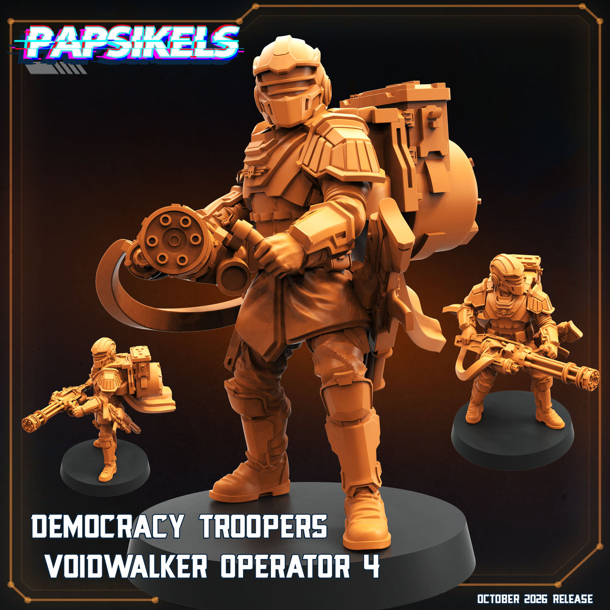 Democracy Troopers Voidwalker Operators