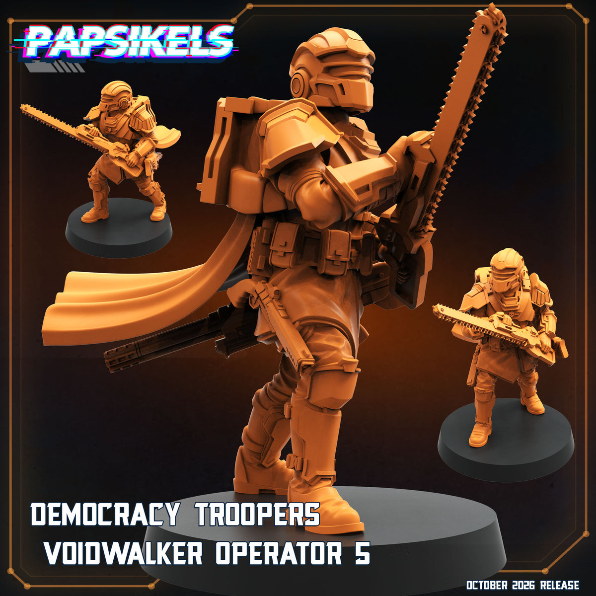Democracy Troopers Voidwalker Operators