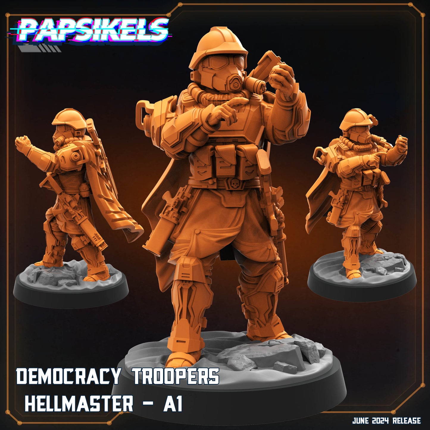 Democracy Trooper  Hellmaster A1