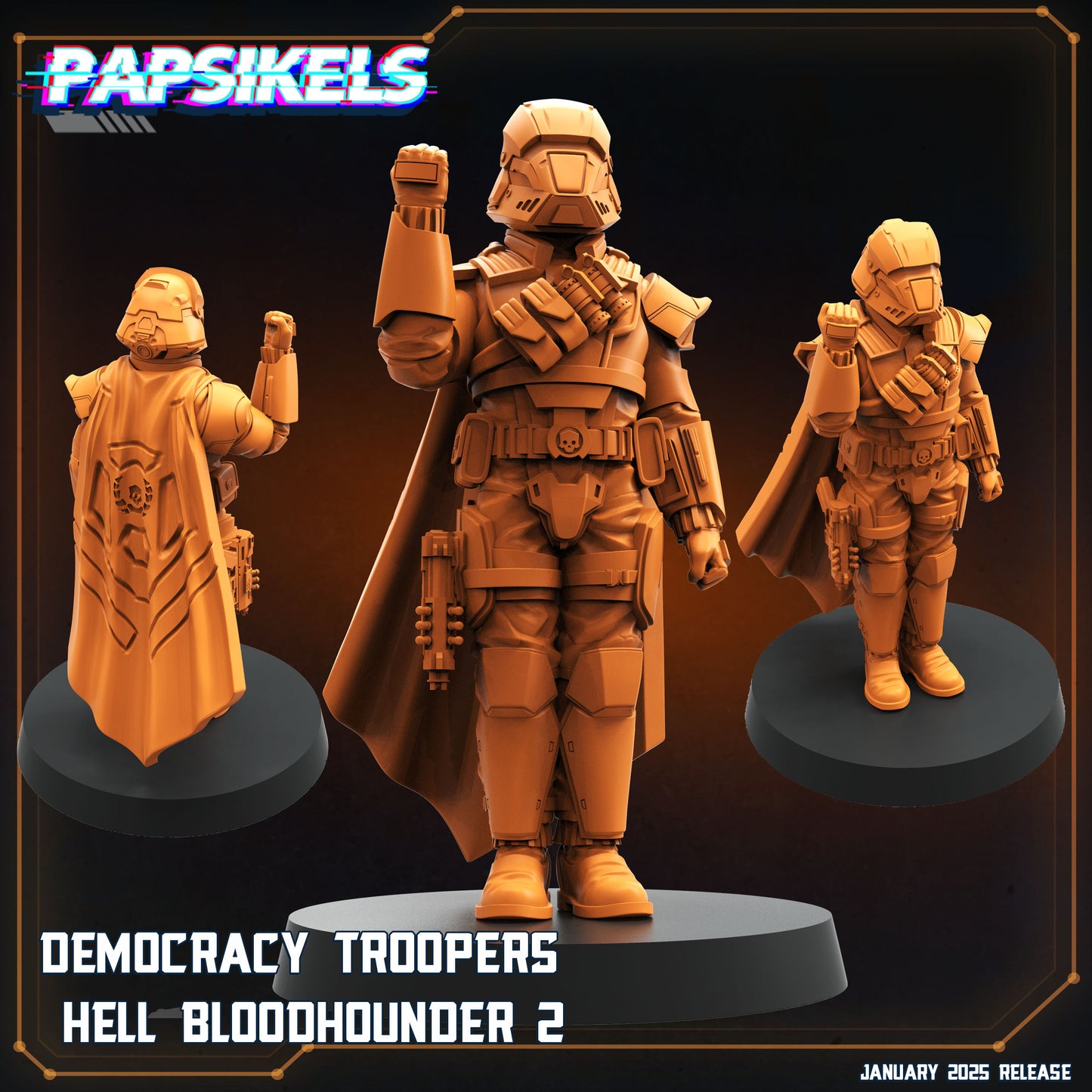 Democracy Trooper Hell Bloodhounder (5 modelos)