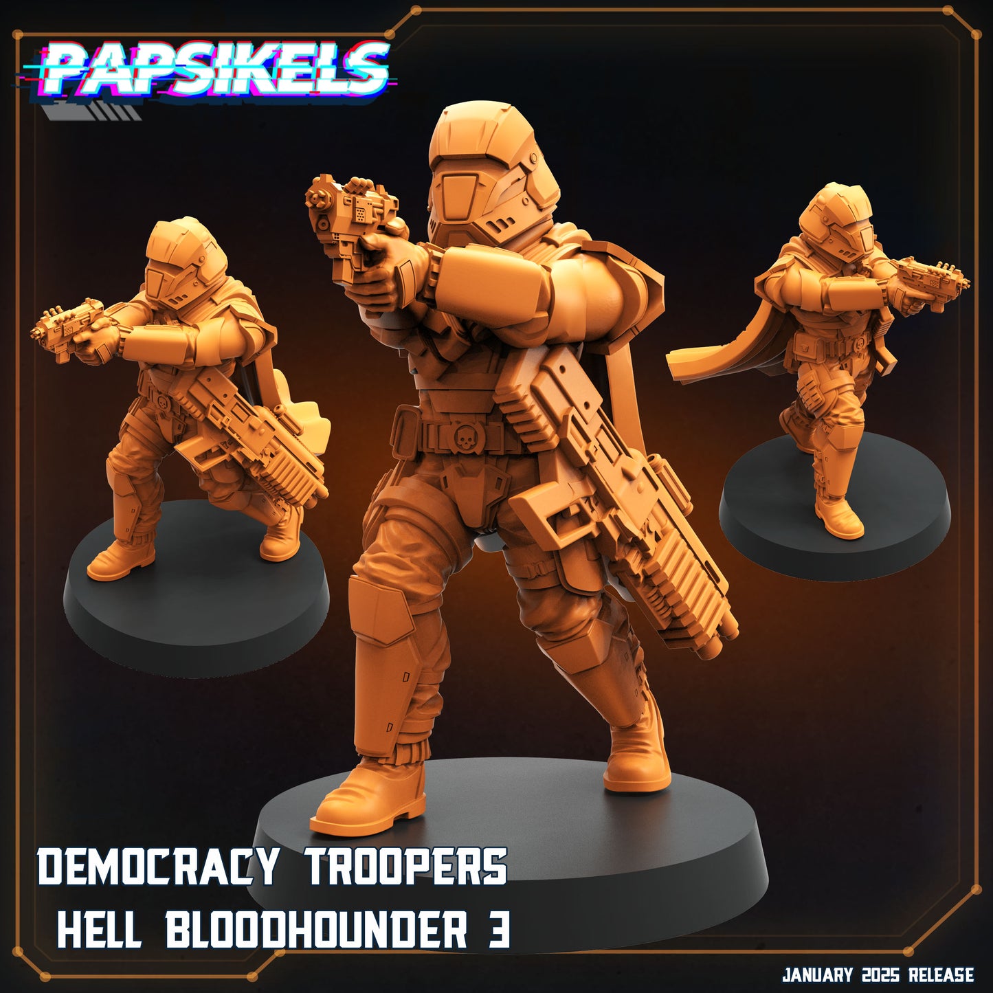 Democracy Trooper Hell Bloodhounder (5 modelos)