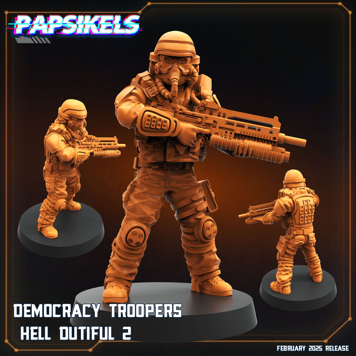 Kutiful Democracy Trooper Hell Dutiful – 🏅 EboraMiniatures