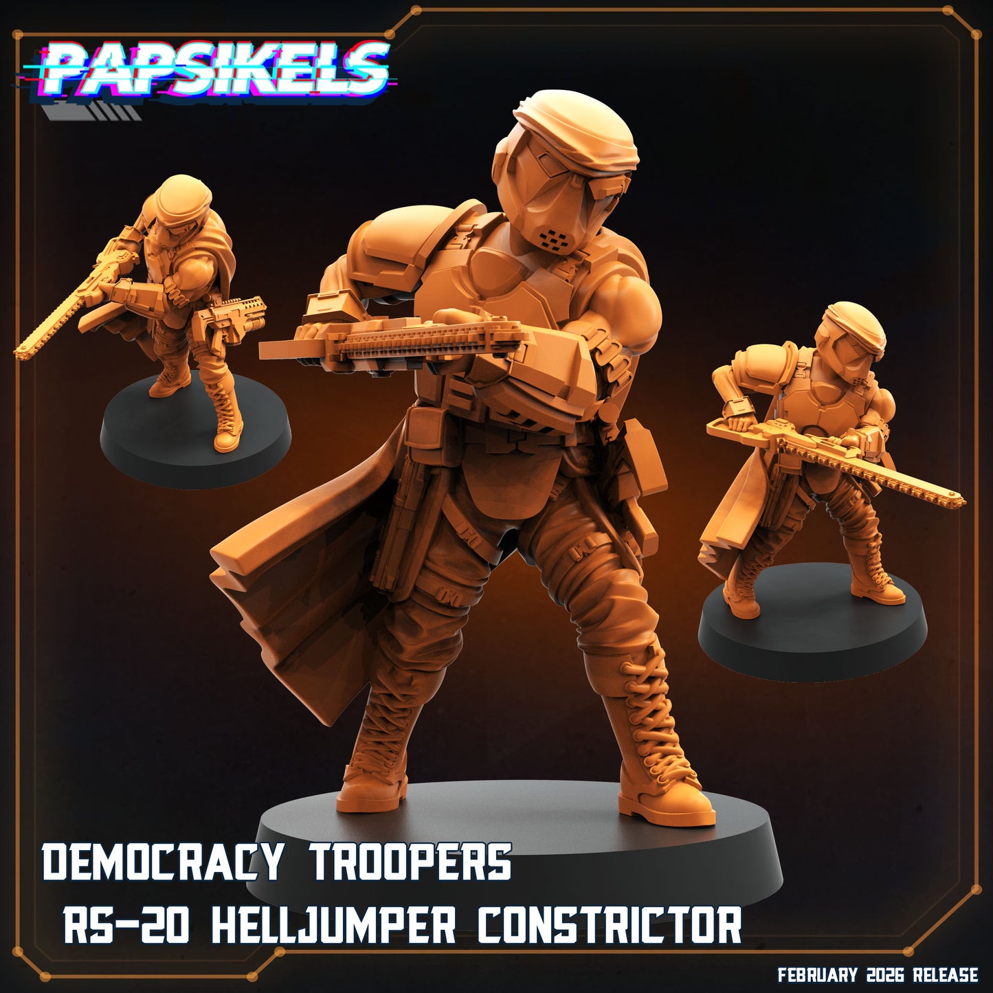 Democracy Troopers RS20 Helljumpers (4 models)