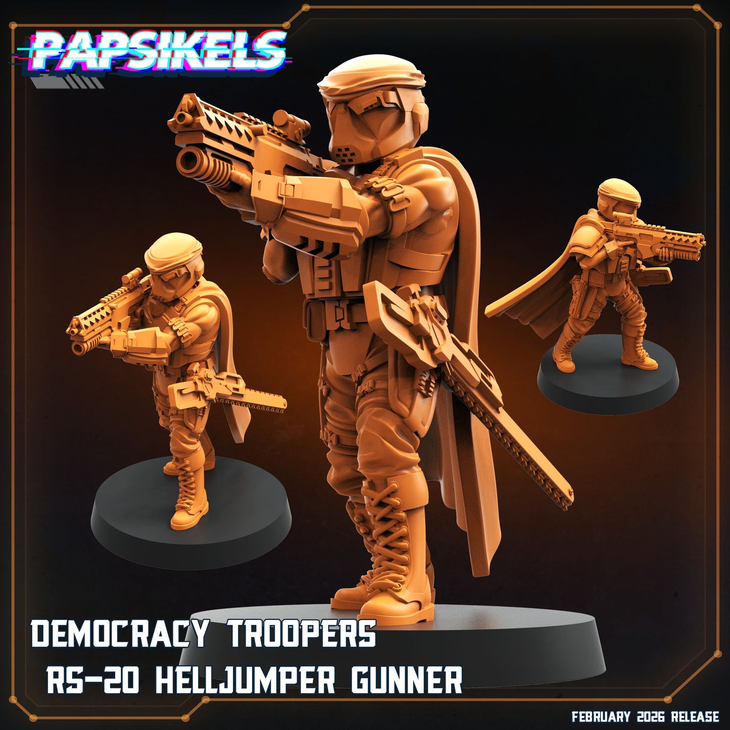 Democracy Troopers RS20 Helljumpers (4 models)
