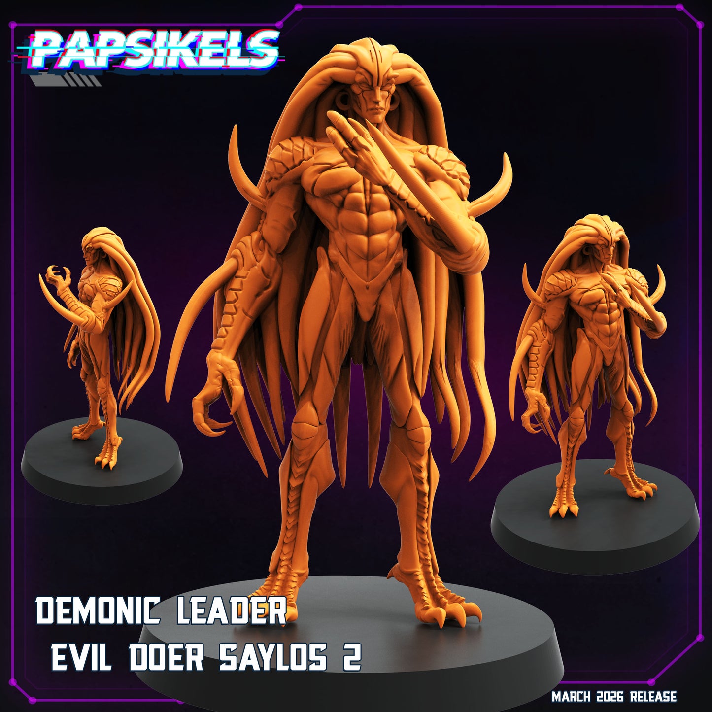 Demonic Leader Evil Doer Saylos