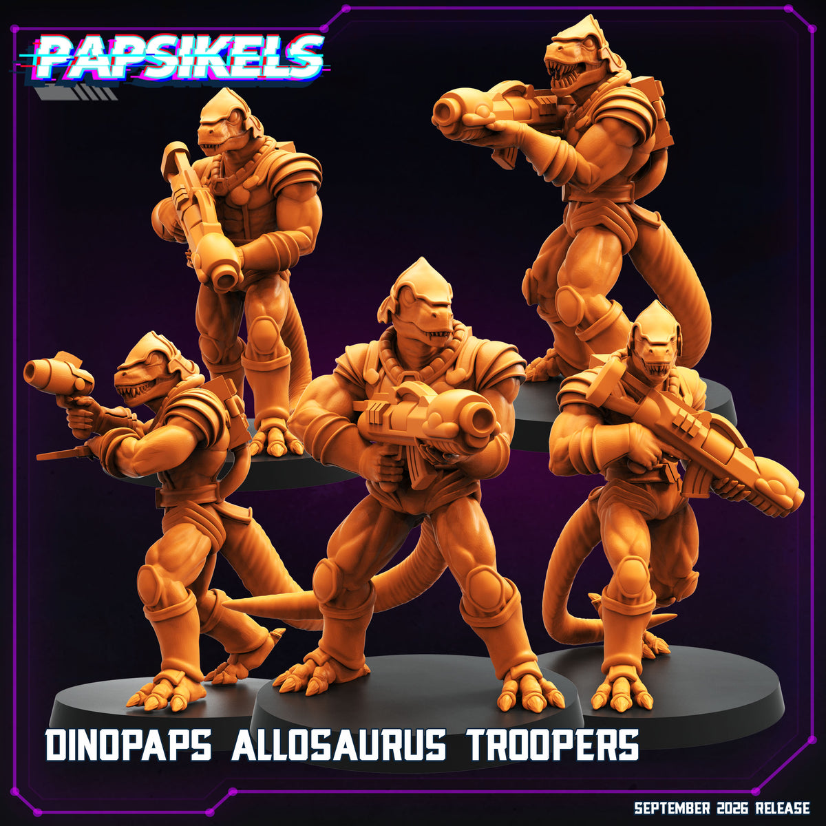 Dinopaps Allosaurus Troopers
