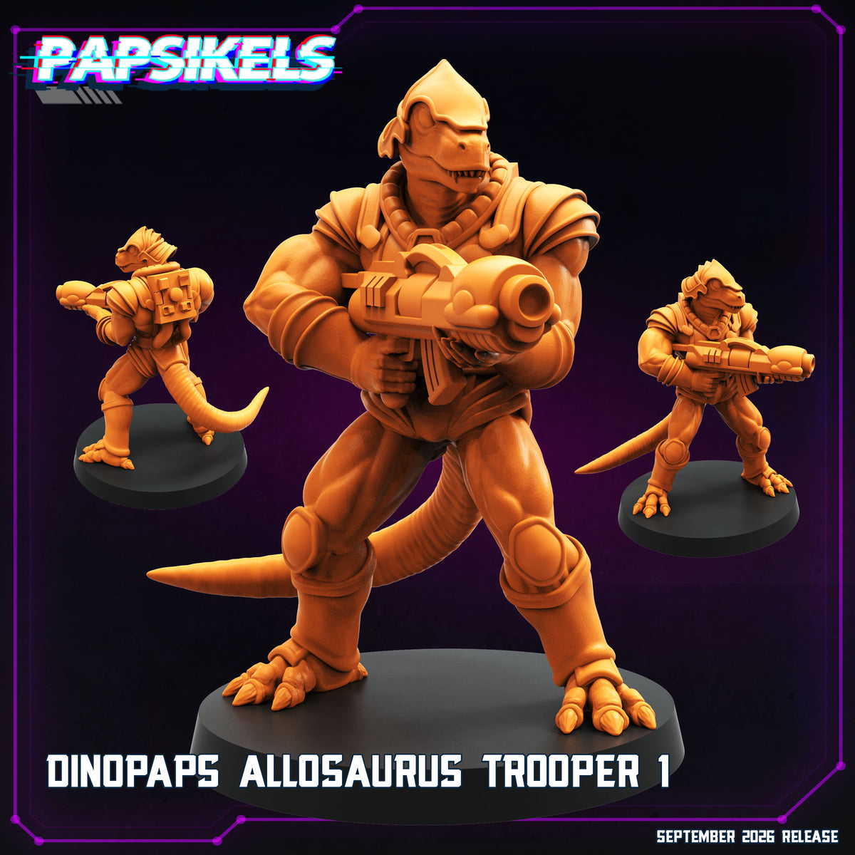 Dinopaps Allosaurus Troopers