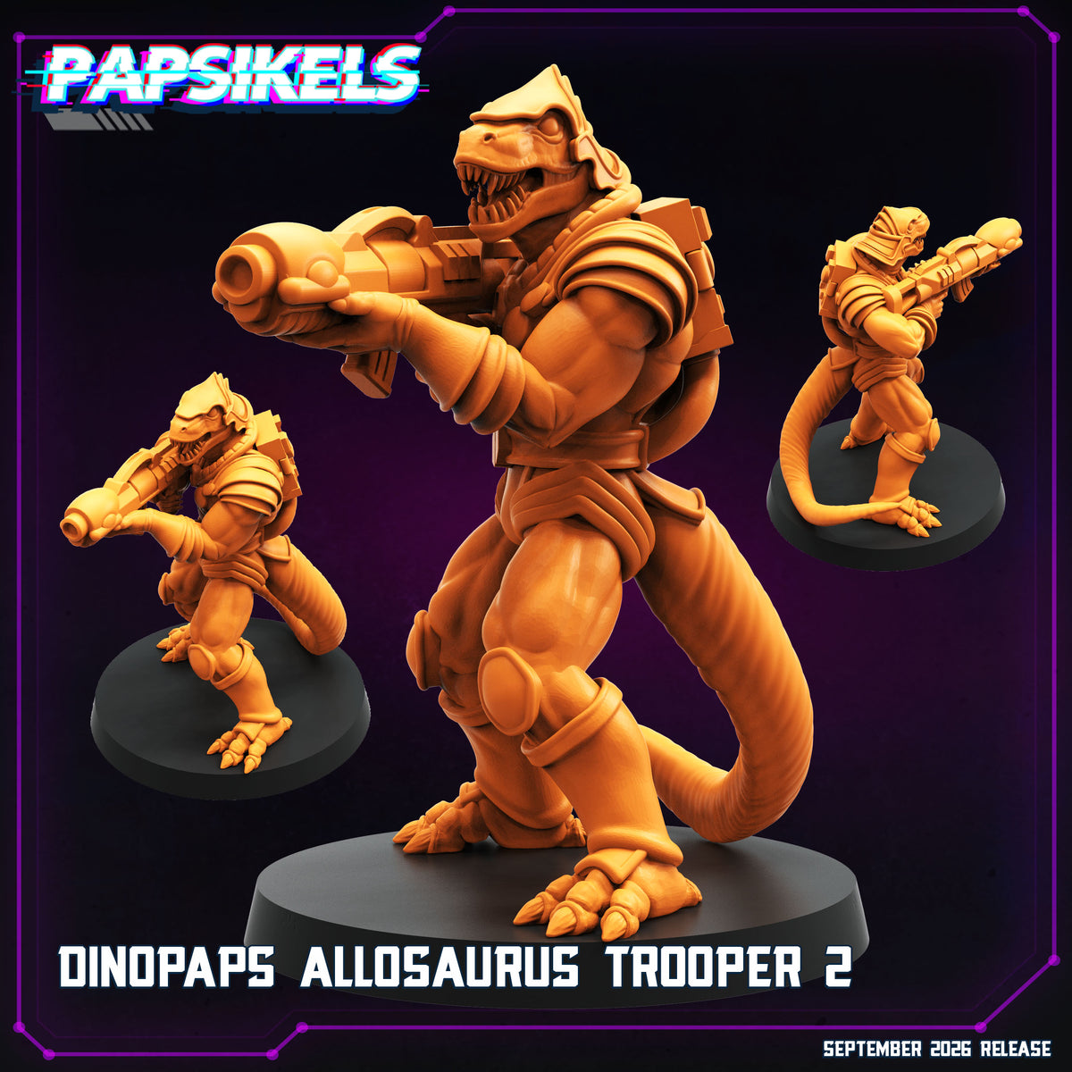Dinopaps Allosaurus Troopers