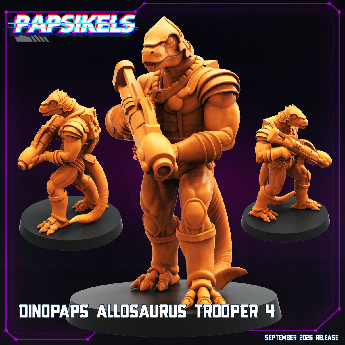 Dinopaps Allosaurus Troopers