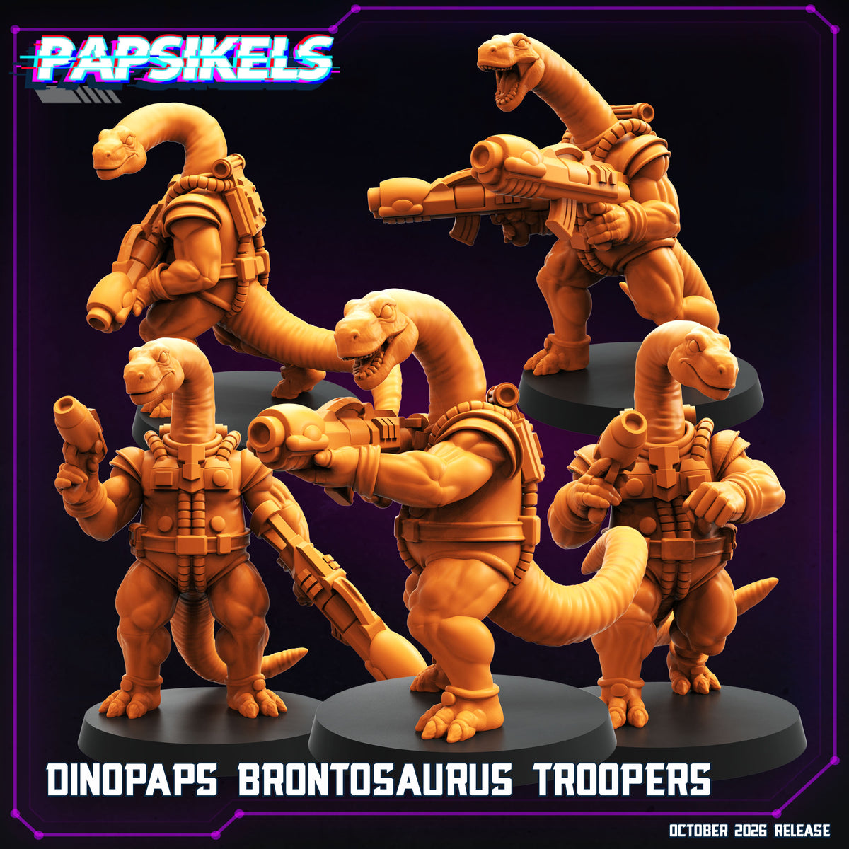 Dinopaps Brontosaurus Troopers