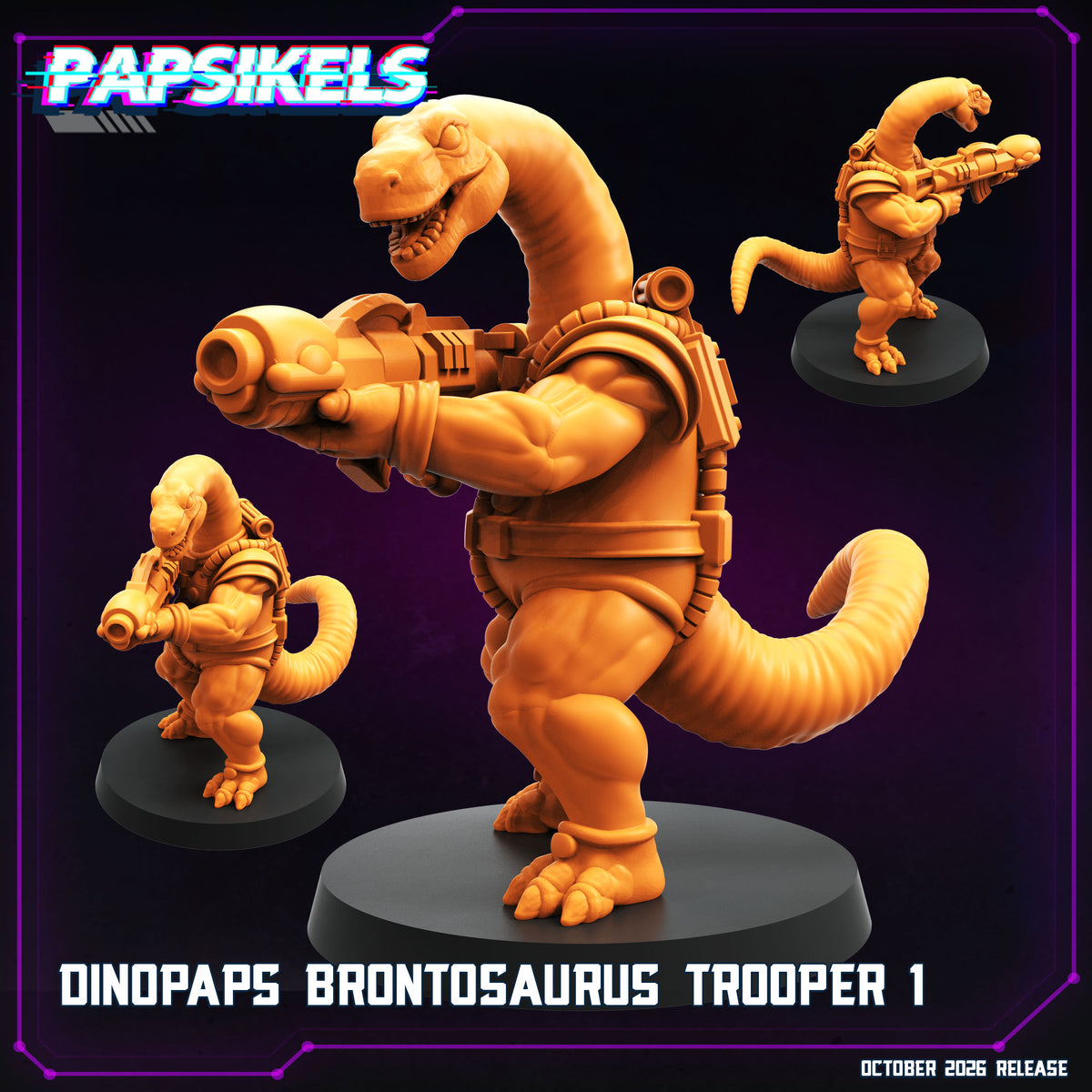 Dinopaps Brontosaurus Troopers