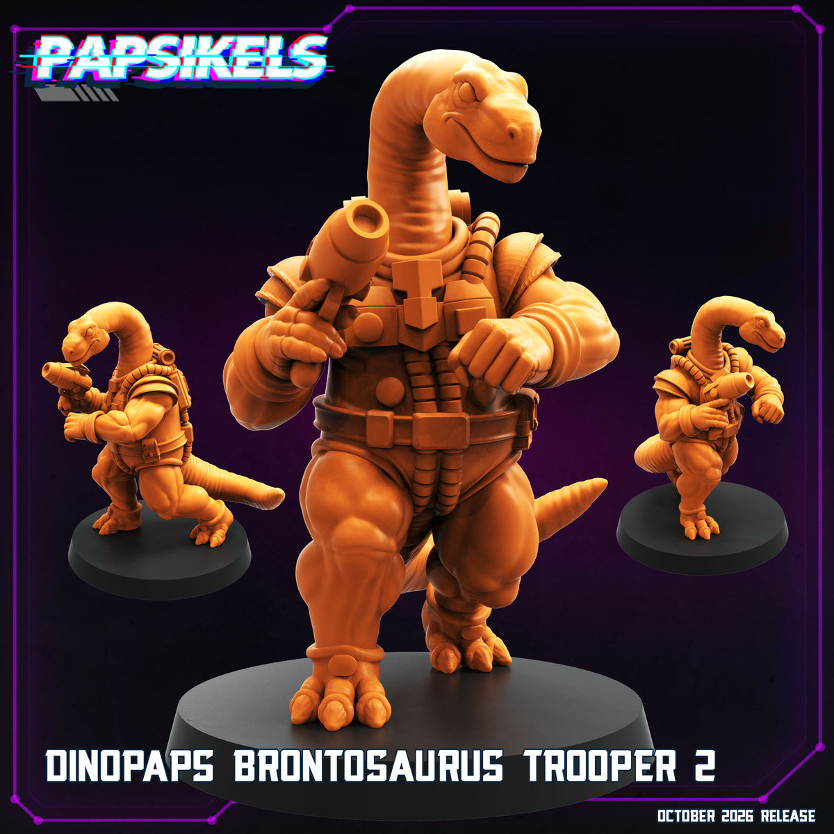 Dinopaps Brontosaurus Troopers