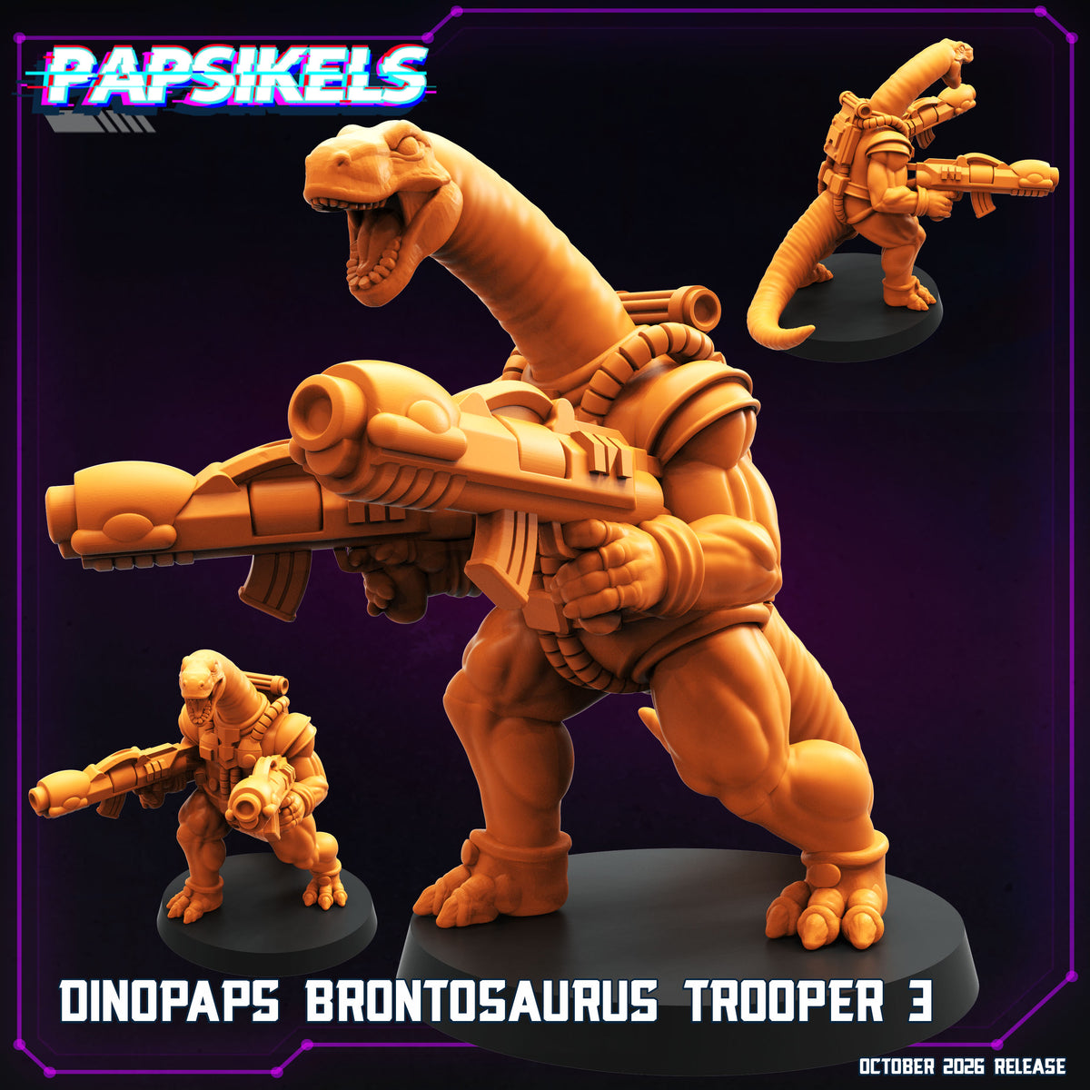 Dinopaps Brontosaurus Troopers