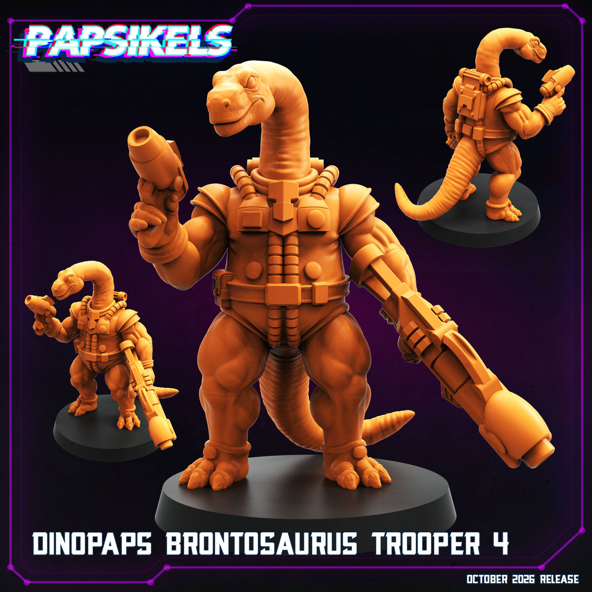 Dinopaps Brontosaurus Troopers
