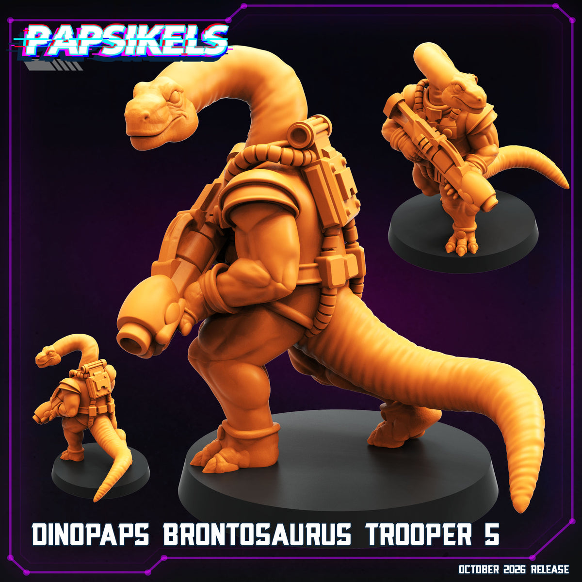 Dinopaps Brontosaurus Troopers