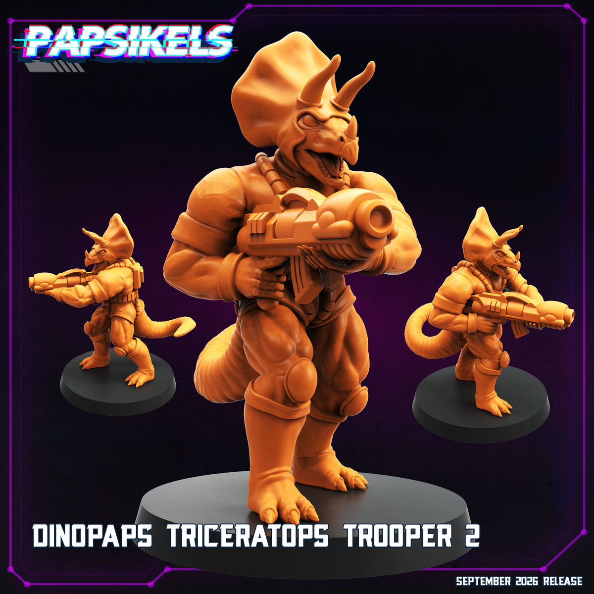 Dinopaps Triceratops Troopers
