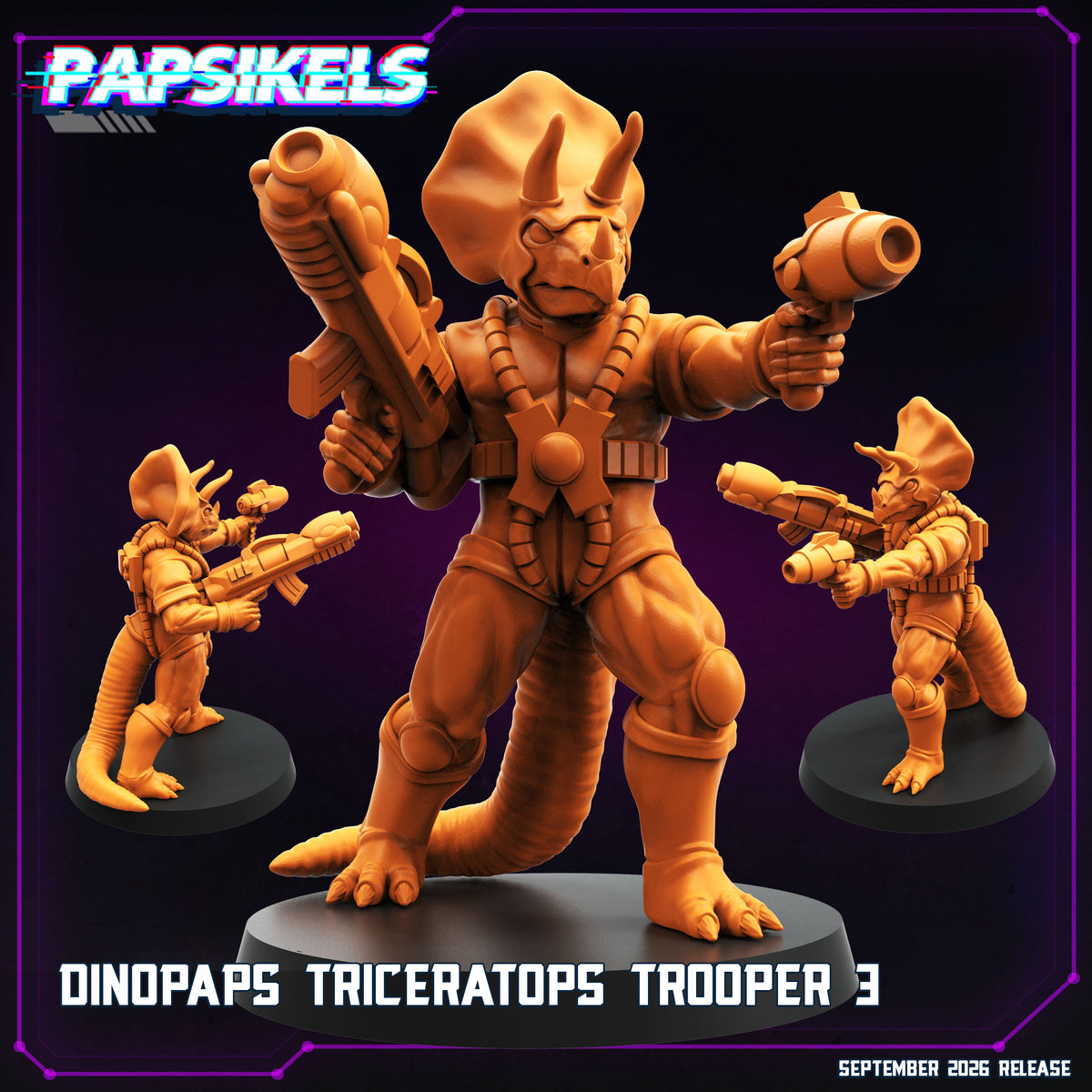 Dinopaps Triceratops Troopers