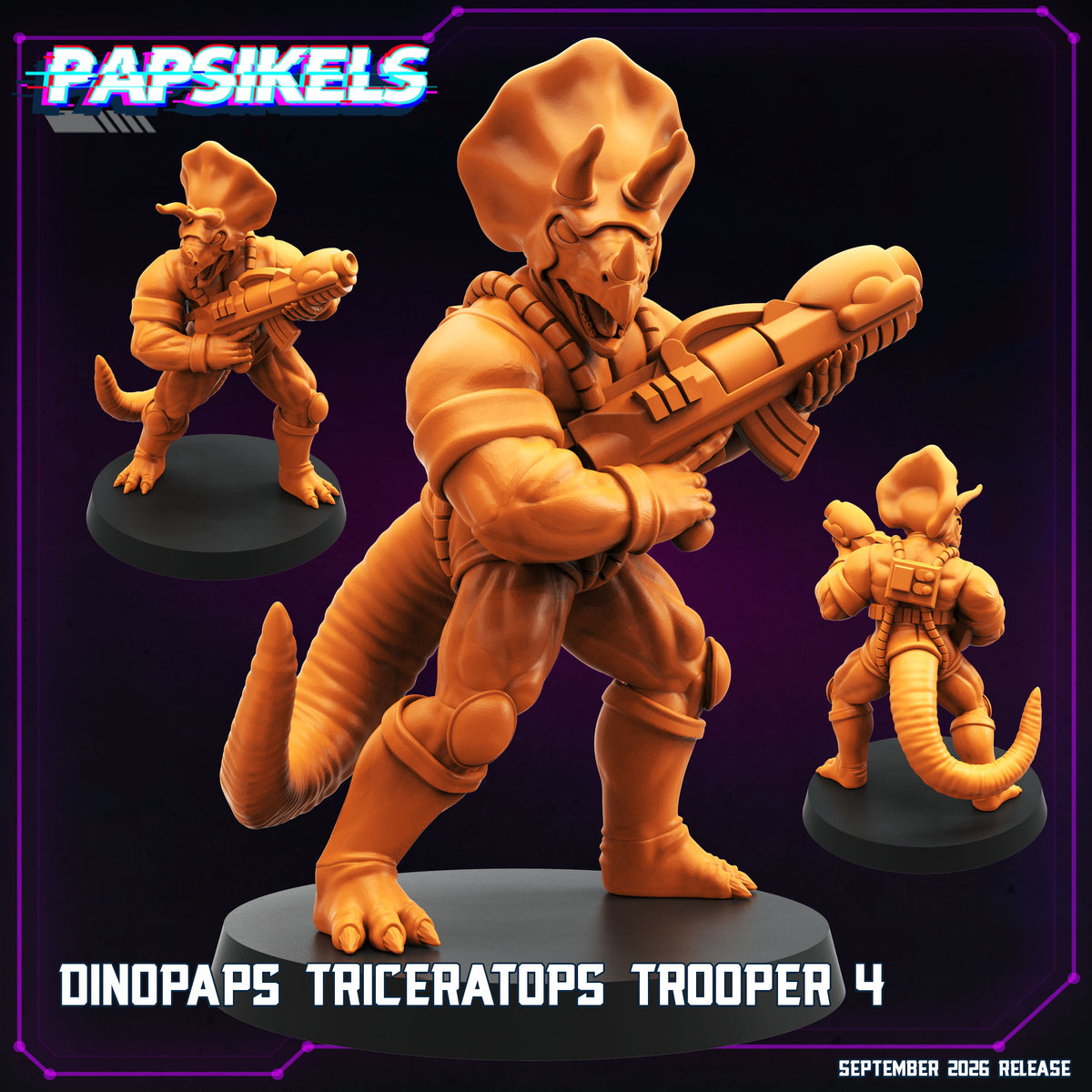 Dinopaps Triceratops Troopers