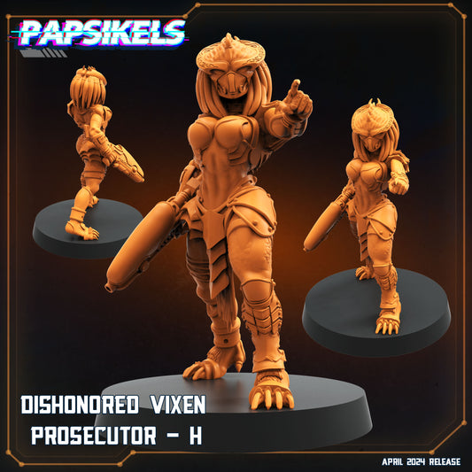 Dishonored Vixen Prosecutor (4 variants)