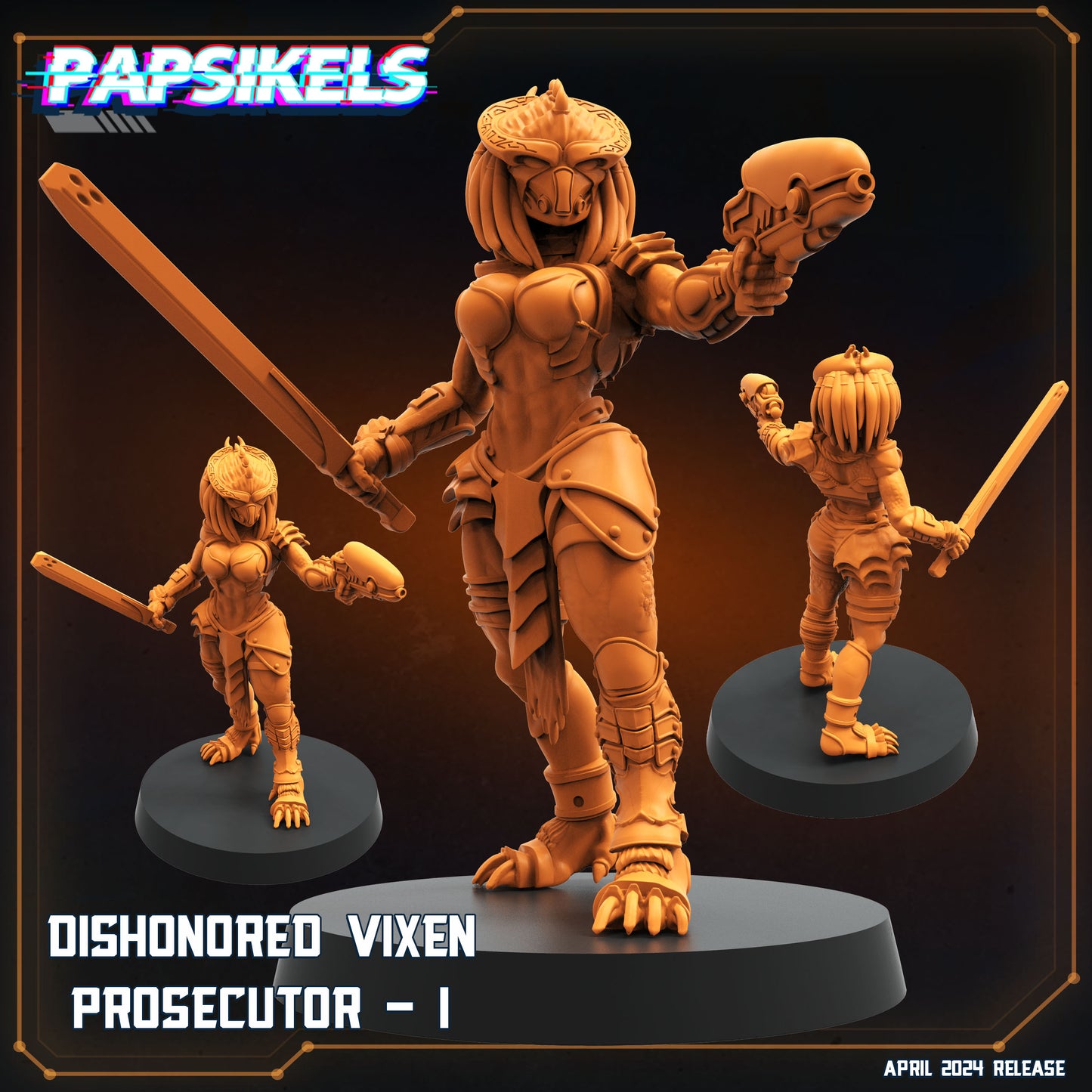 Dishonored Vixen Prosecutor (4 variantes)