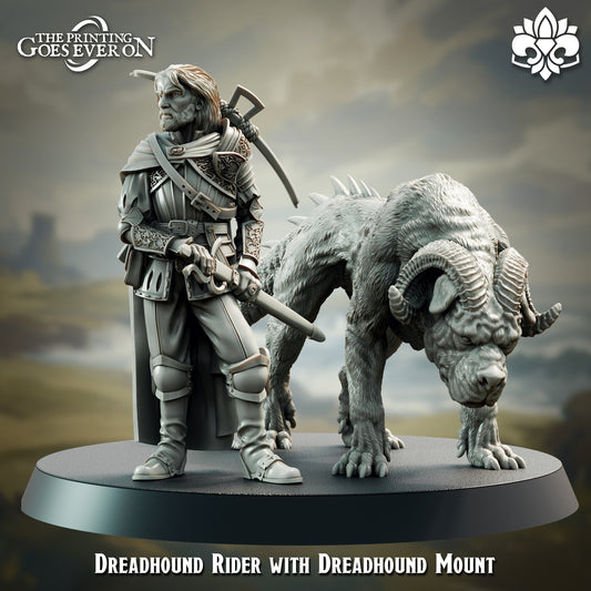 Dreadhound Rider with Dreadhound Mount