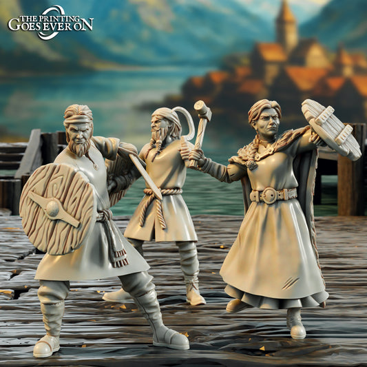 Driftport Townsfolk Militia - Fighters