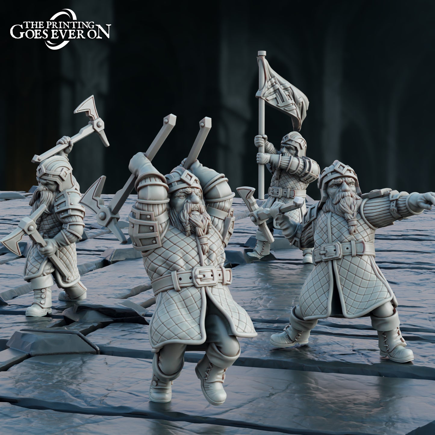 Steelven Clan Dwarven Axethrowers