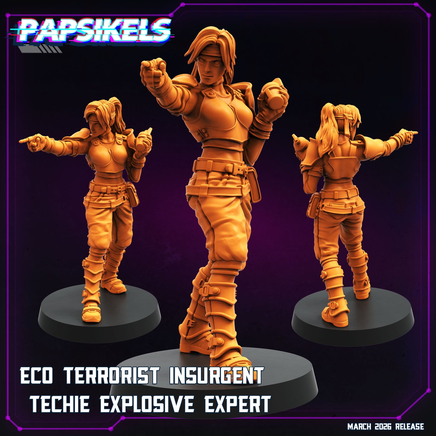 Eco Terrorist Insurgent Techie Explosive Expert